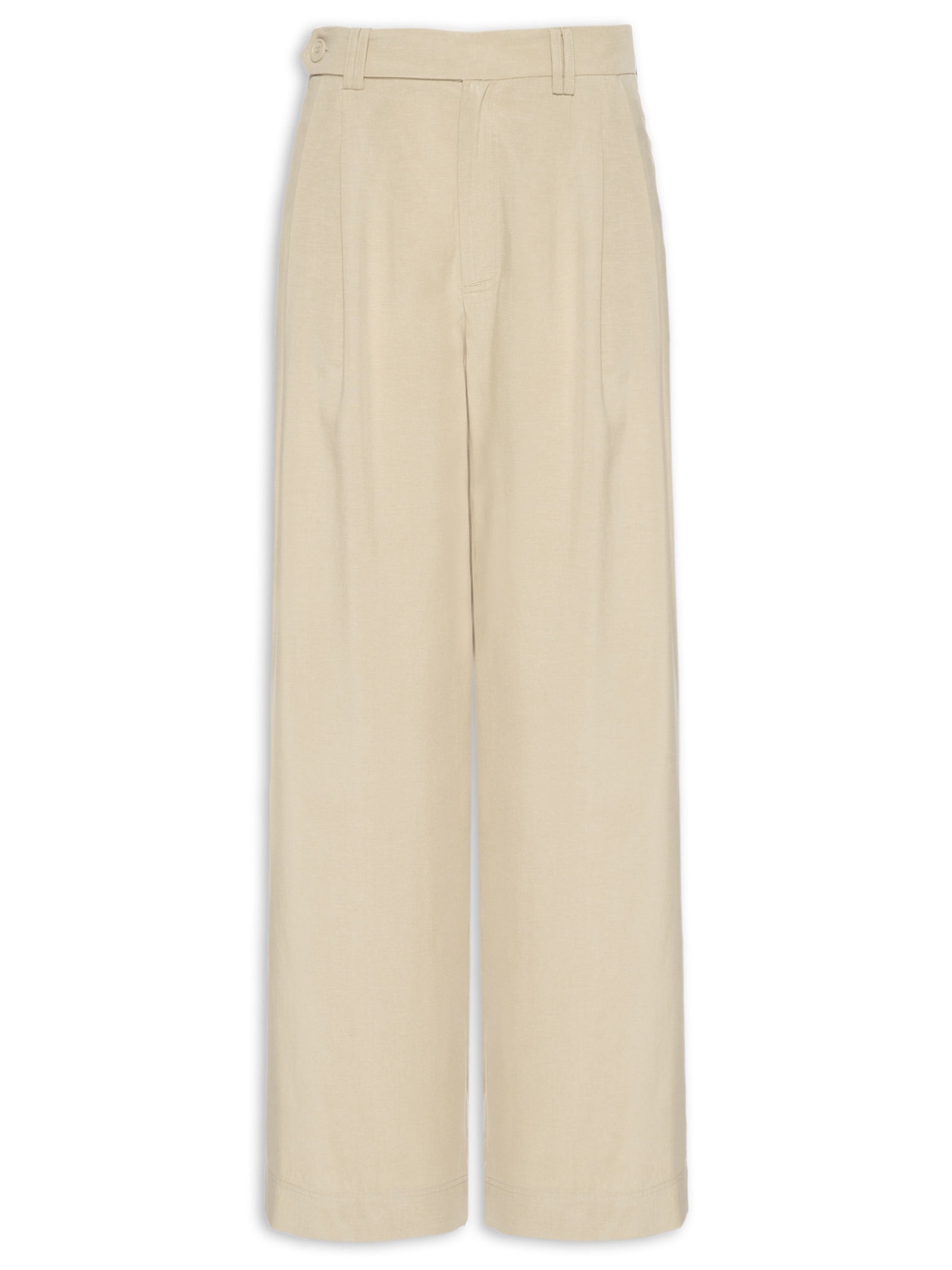 Calça Feminina Alfaiataria Marieta – Marrom Animale Jeans