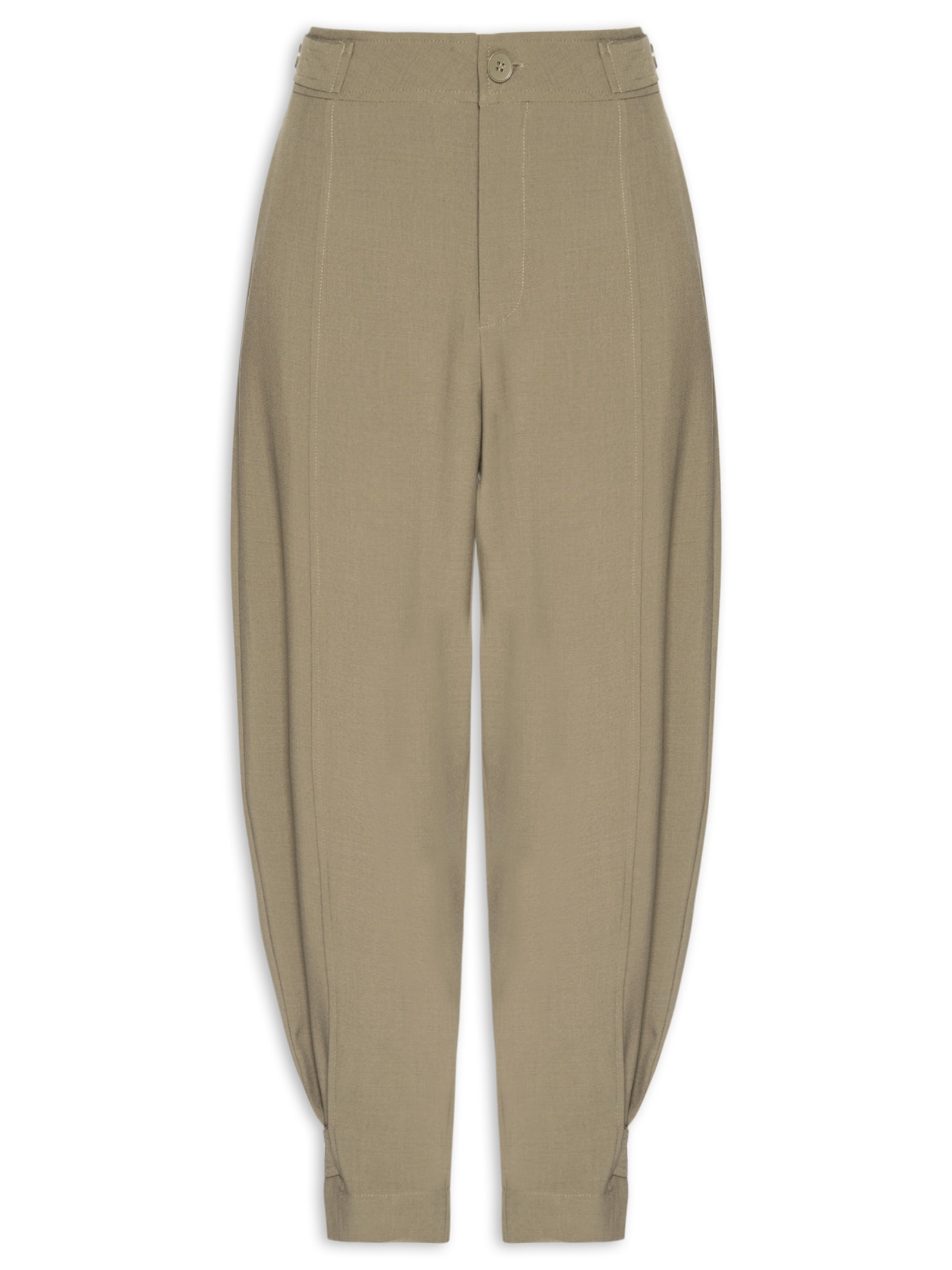 Calça Feminina Alfaiataria Marrom Market 33