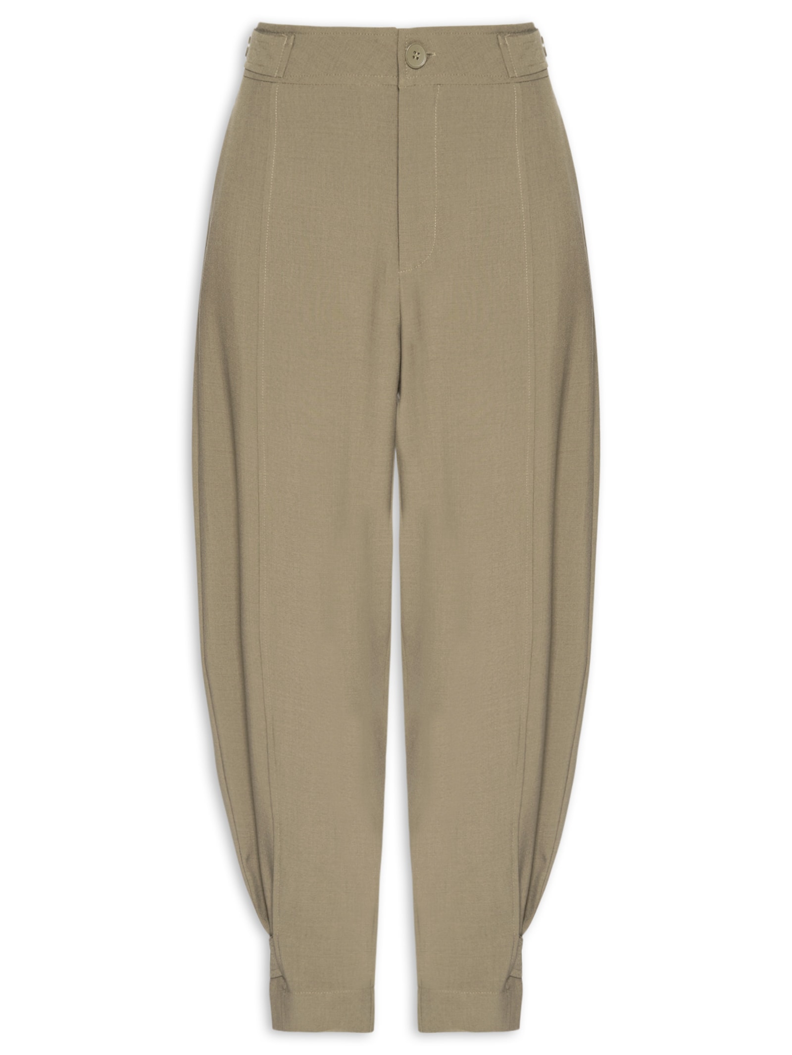 Calça Feminina Alfaiataria Marrom Market 33