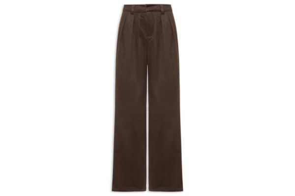 Calça Feminina Alfaiataria - Marrom