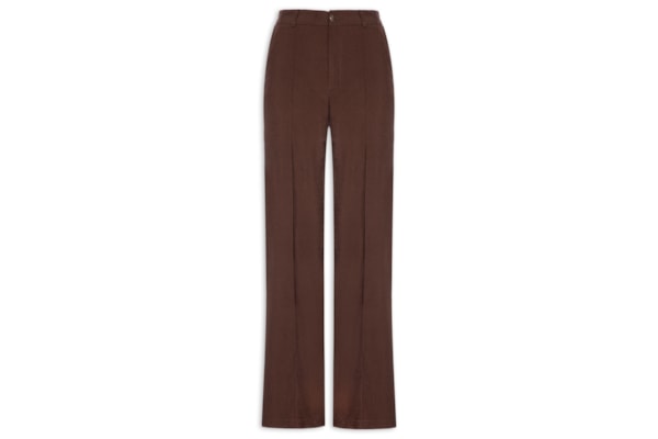 Calça Feminina Alfaiataria - Marrom