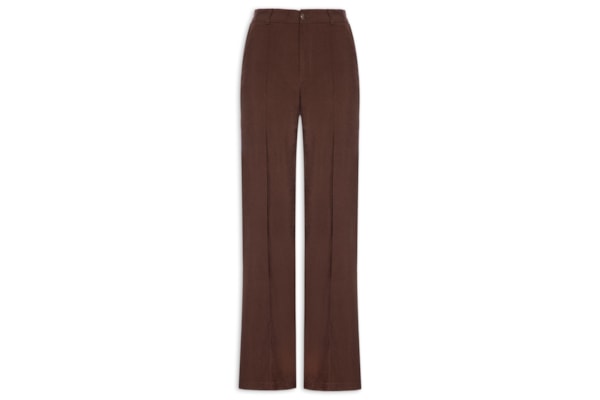 Calça Feminina Alfaiataria - Marrom