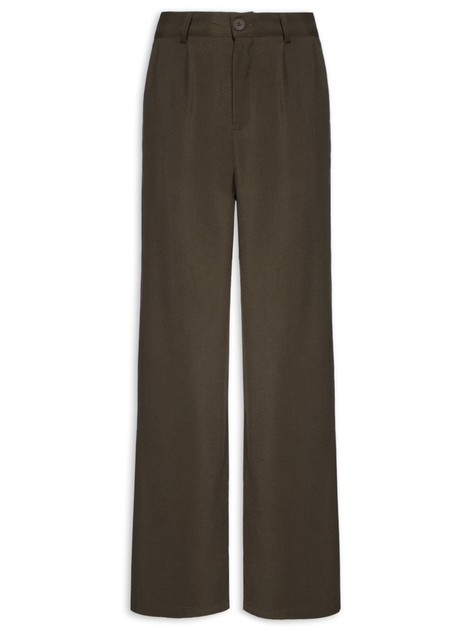 Calça Feminina Alfaiataria Marrom Market 33