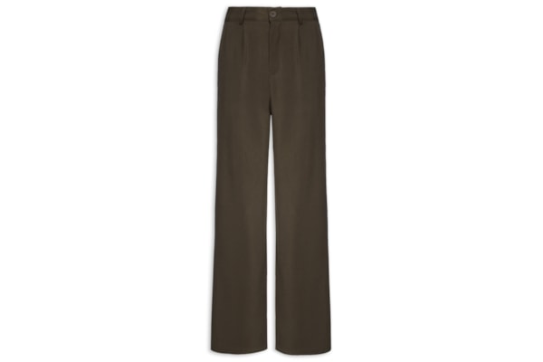 Calça Feminina Alfaiataria - Marrom