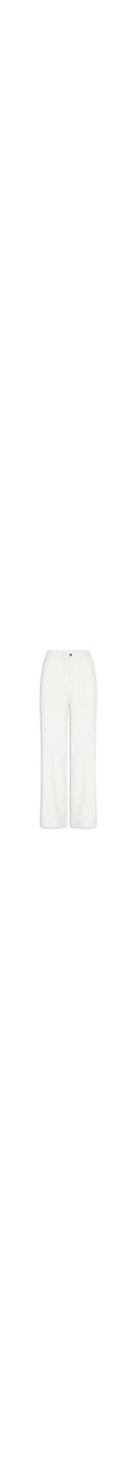 Calça Feminina Alfaiataria - Off White