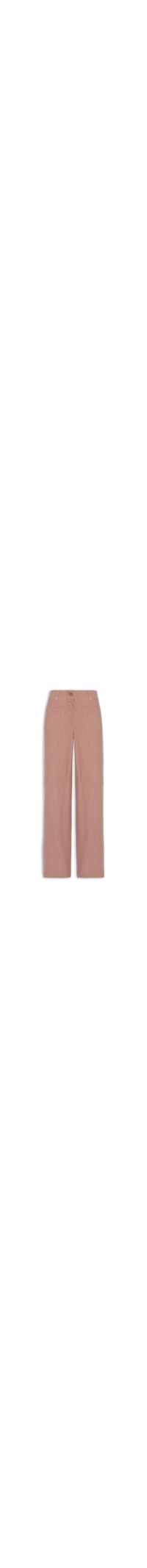 Calça Feminina Alfaiataria Pantalona Nervura - Rosa