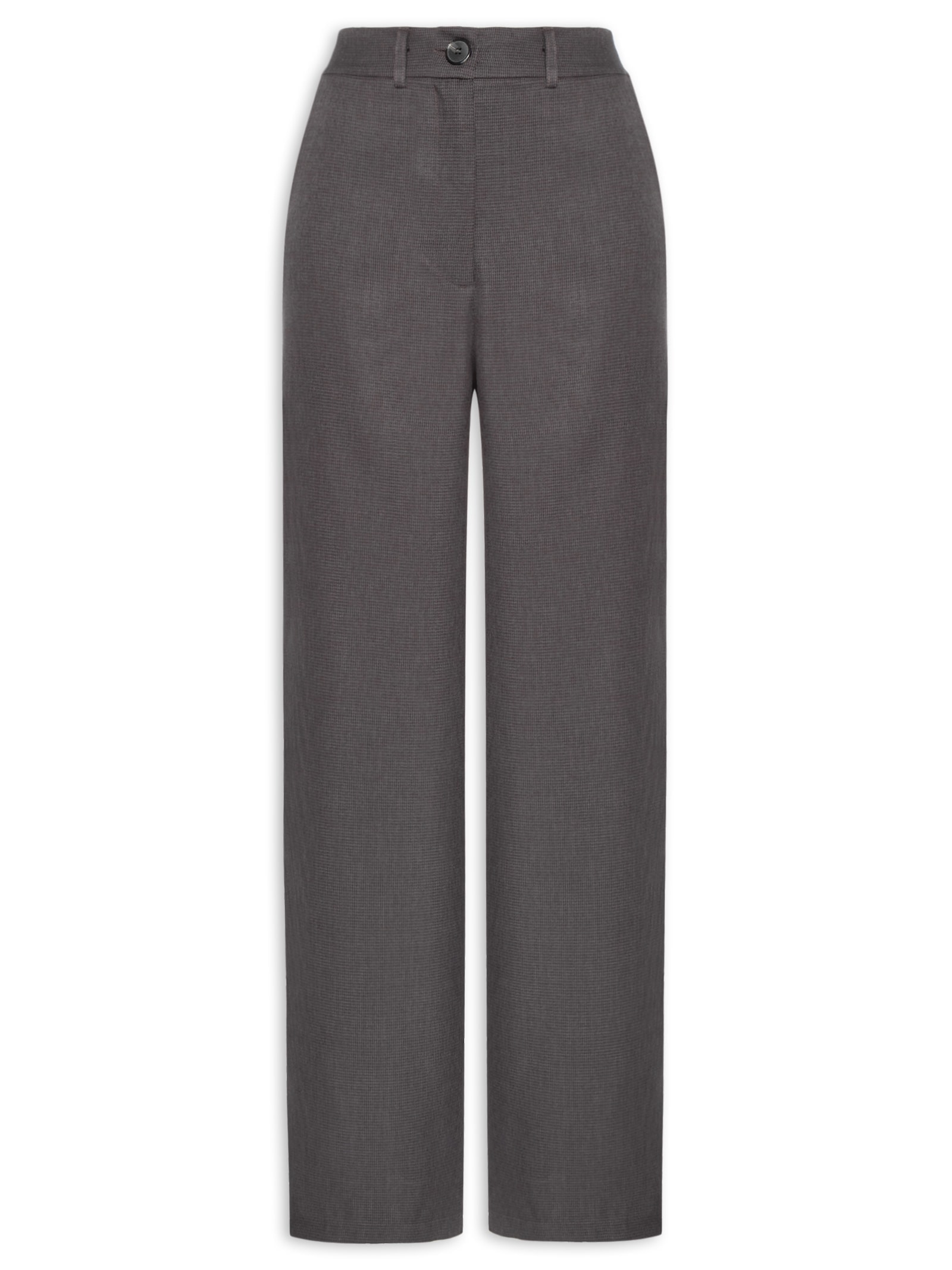 Calça Feminina Alfaiataria Pied Marrom '2Essential
