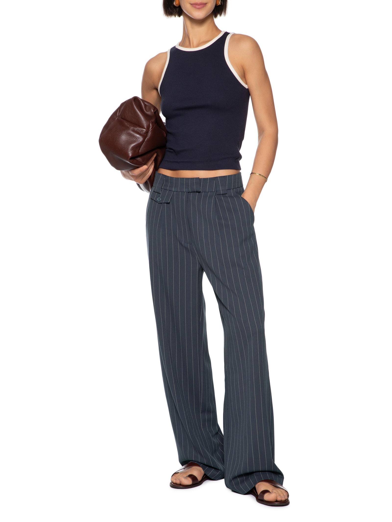 Calça Feminina Alfaiataria Preto Hering