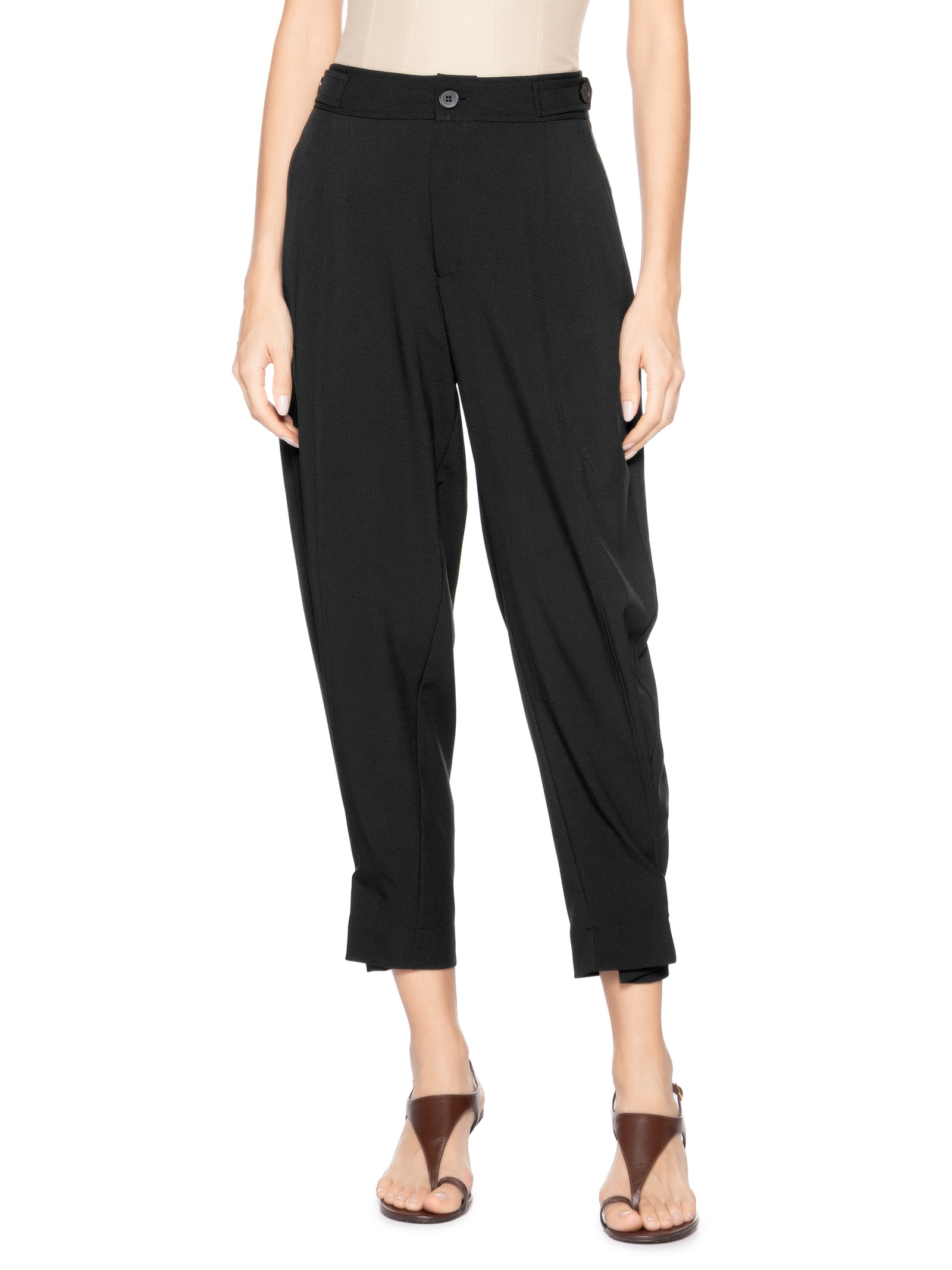 Calça Feminina Alfaiataria Preto Market 33