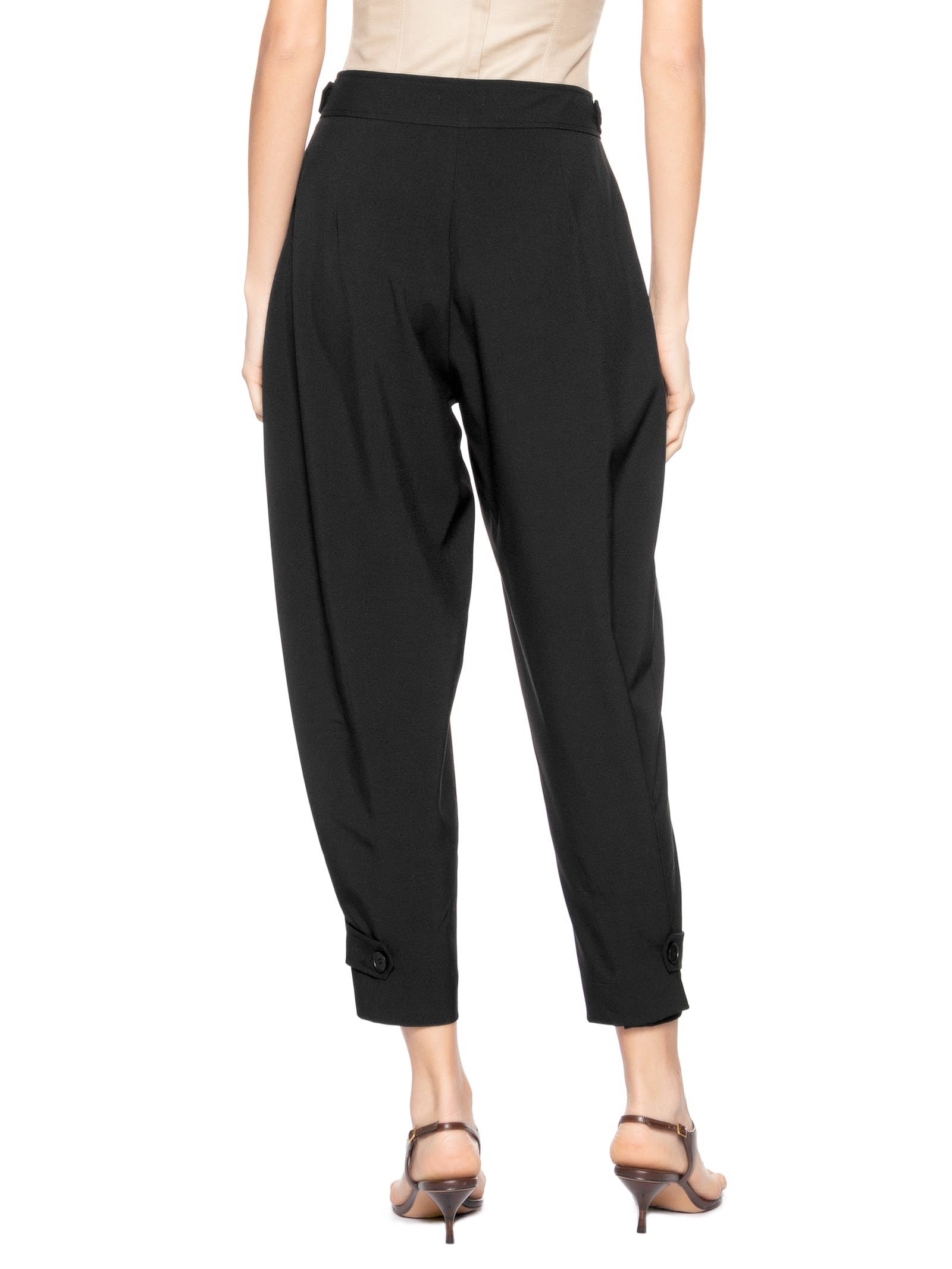 Calça Feminina Alfaiataria Preto Market 33