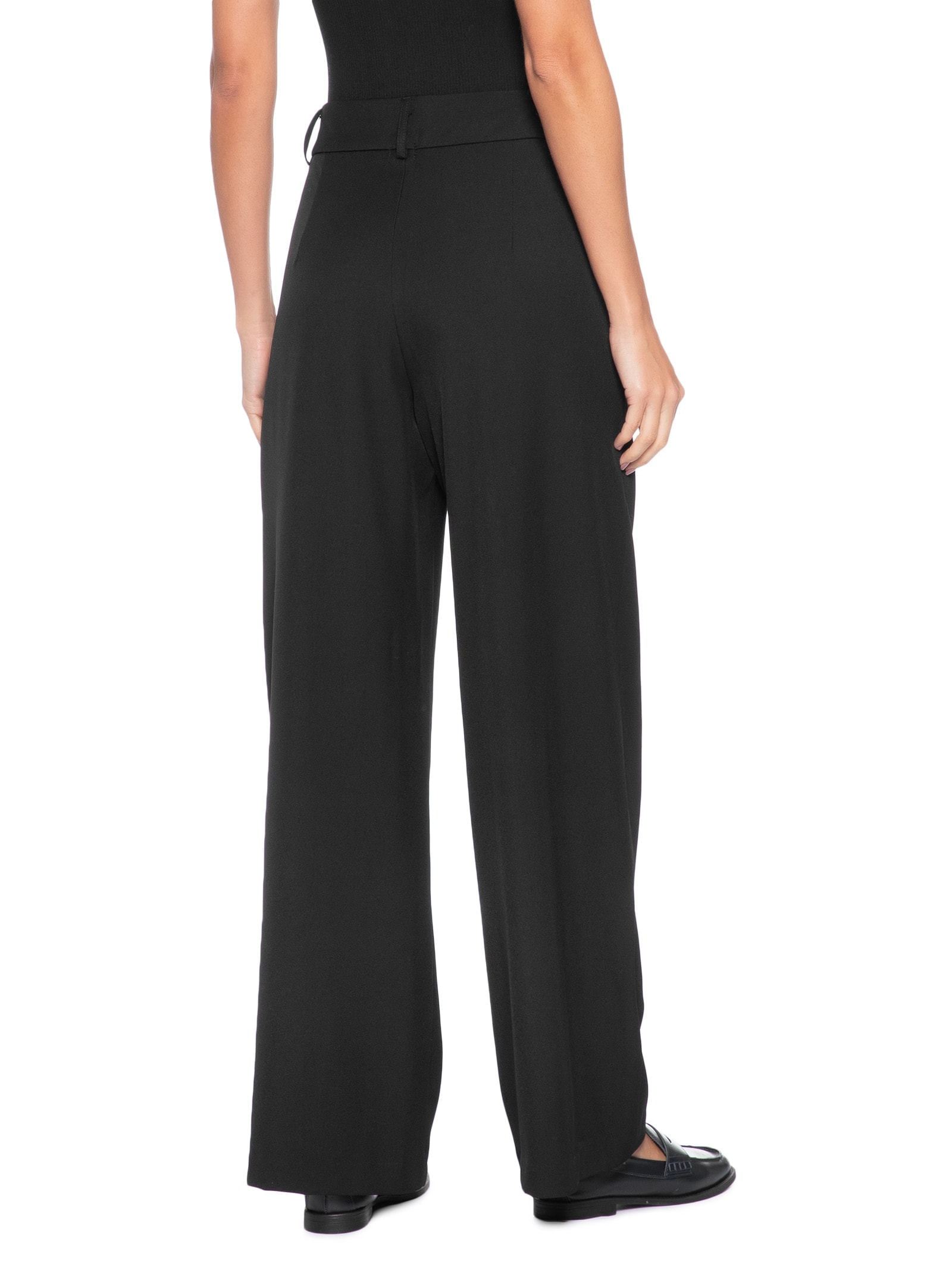 Calça Feminina Alfaiataria Preto Basiq