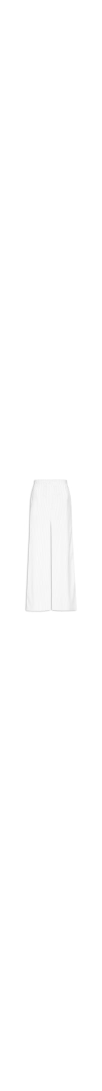 Calça Feminina Alfaiataria Risca De Giz - Branco