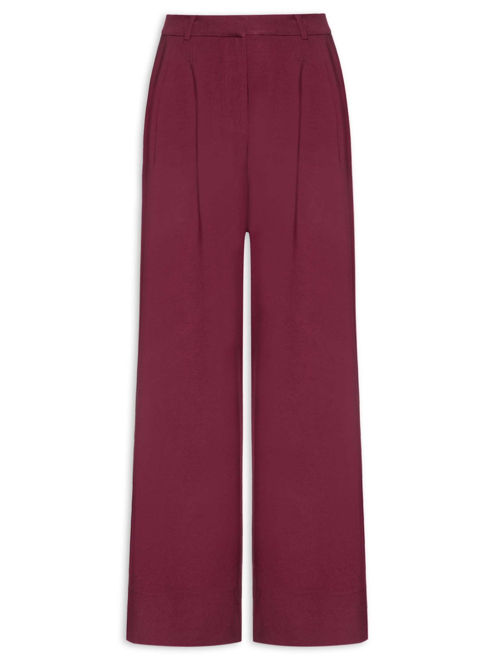 Calça Feminina Alfaiataria Vermelho Dress To