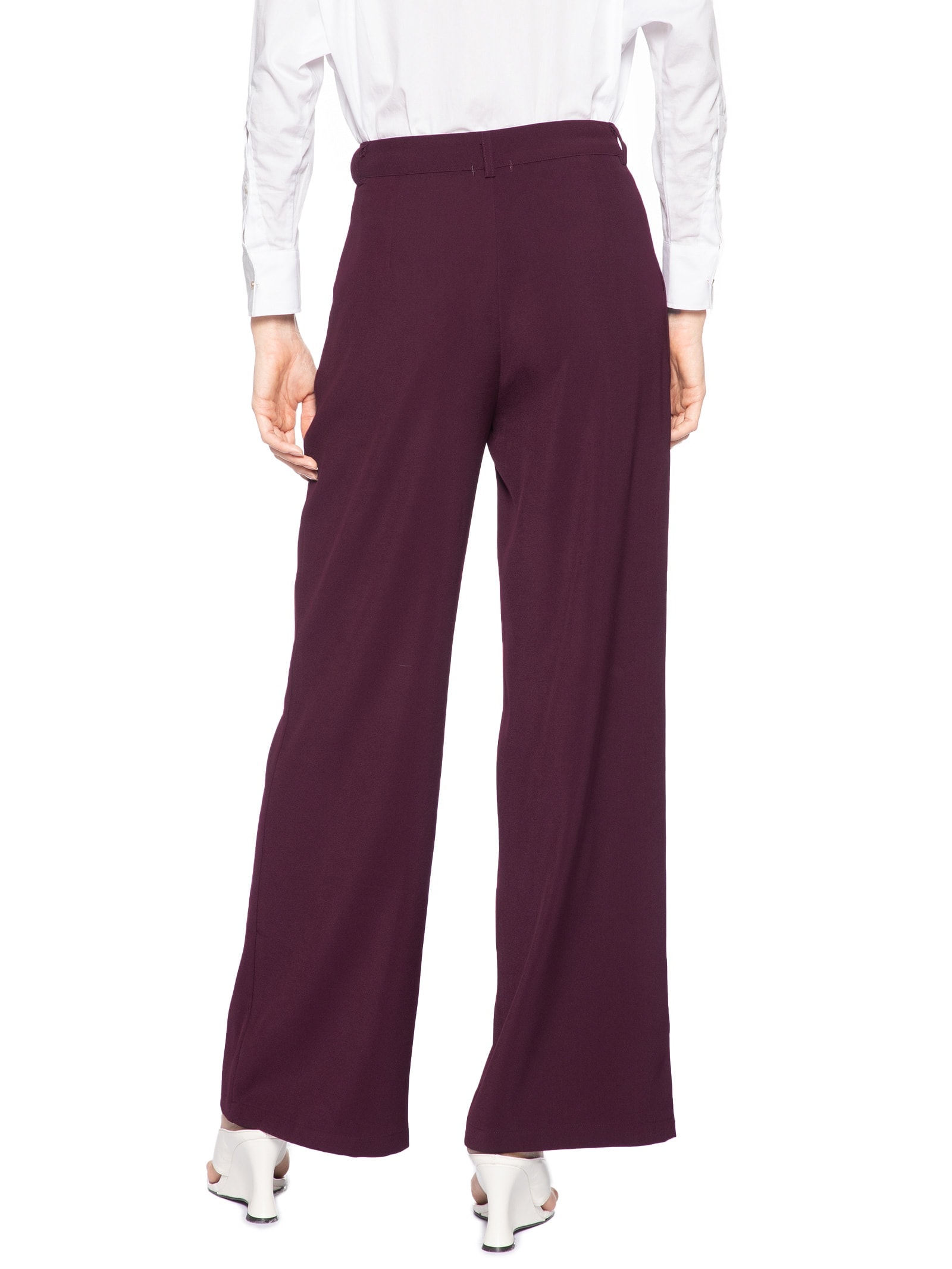 Calça Feminina Alfaiataria Vermelho Market 33