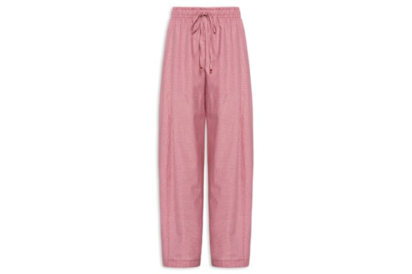 Calça Feminina Alg Vichy - Vermelho