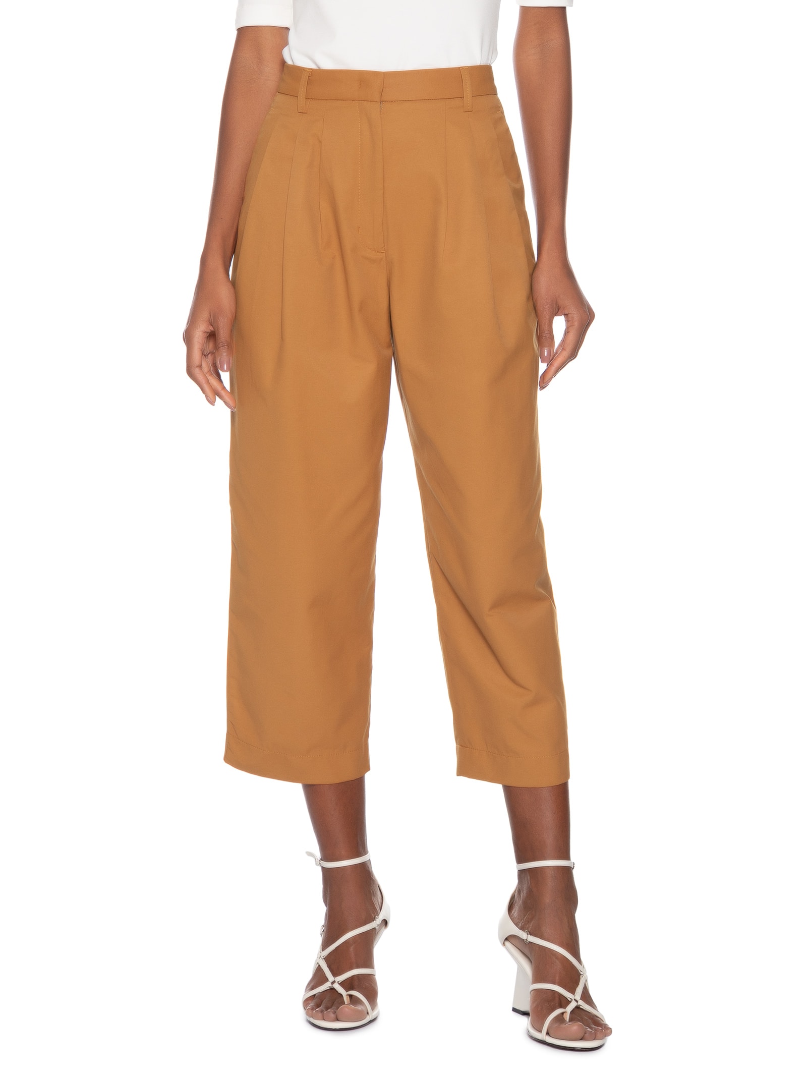 Calça Feminina Algodão Gengibre Marrom Animale