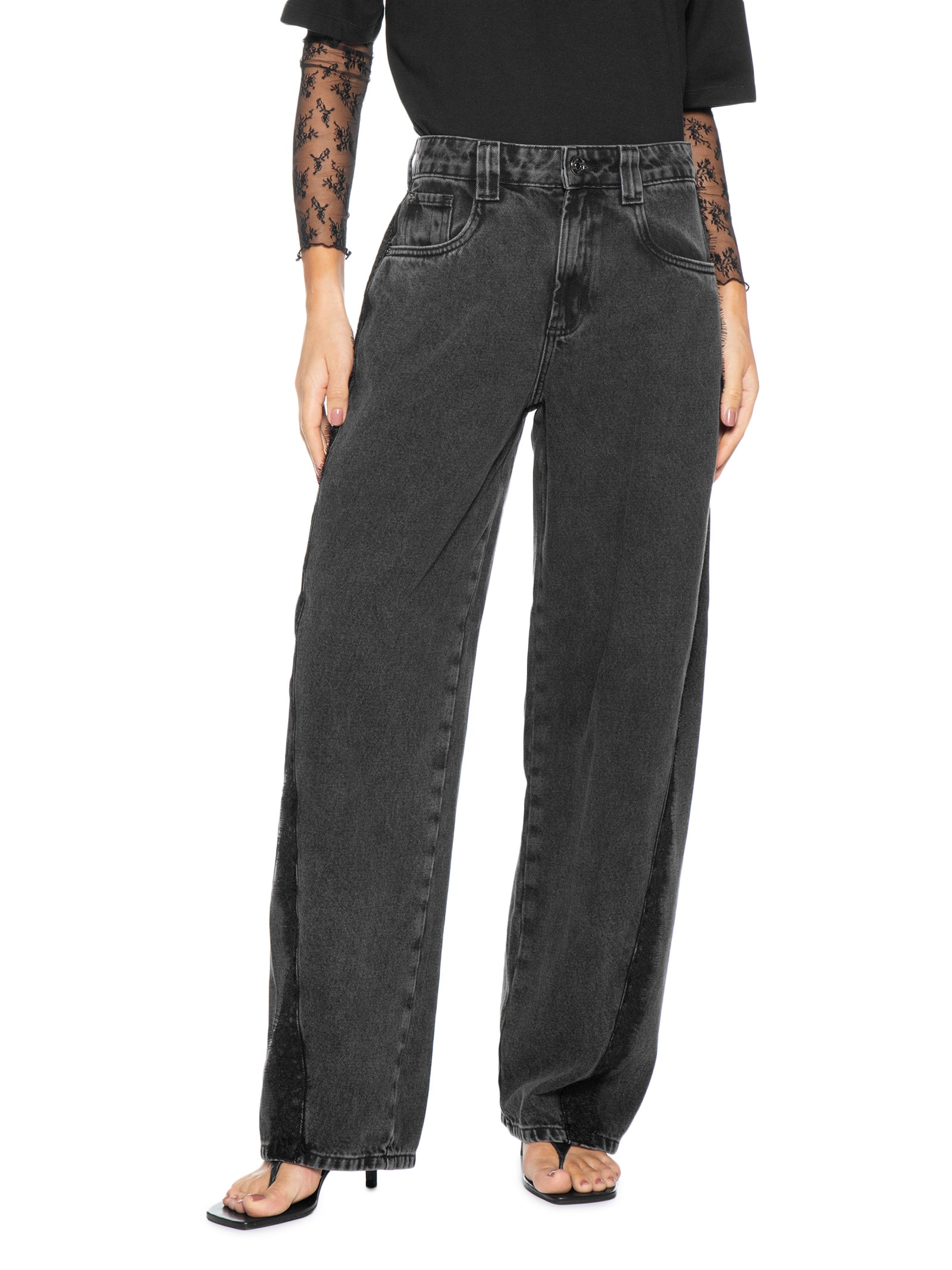Calça Feminina Alicia Preto P7 Jeans
