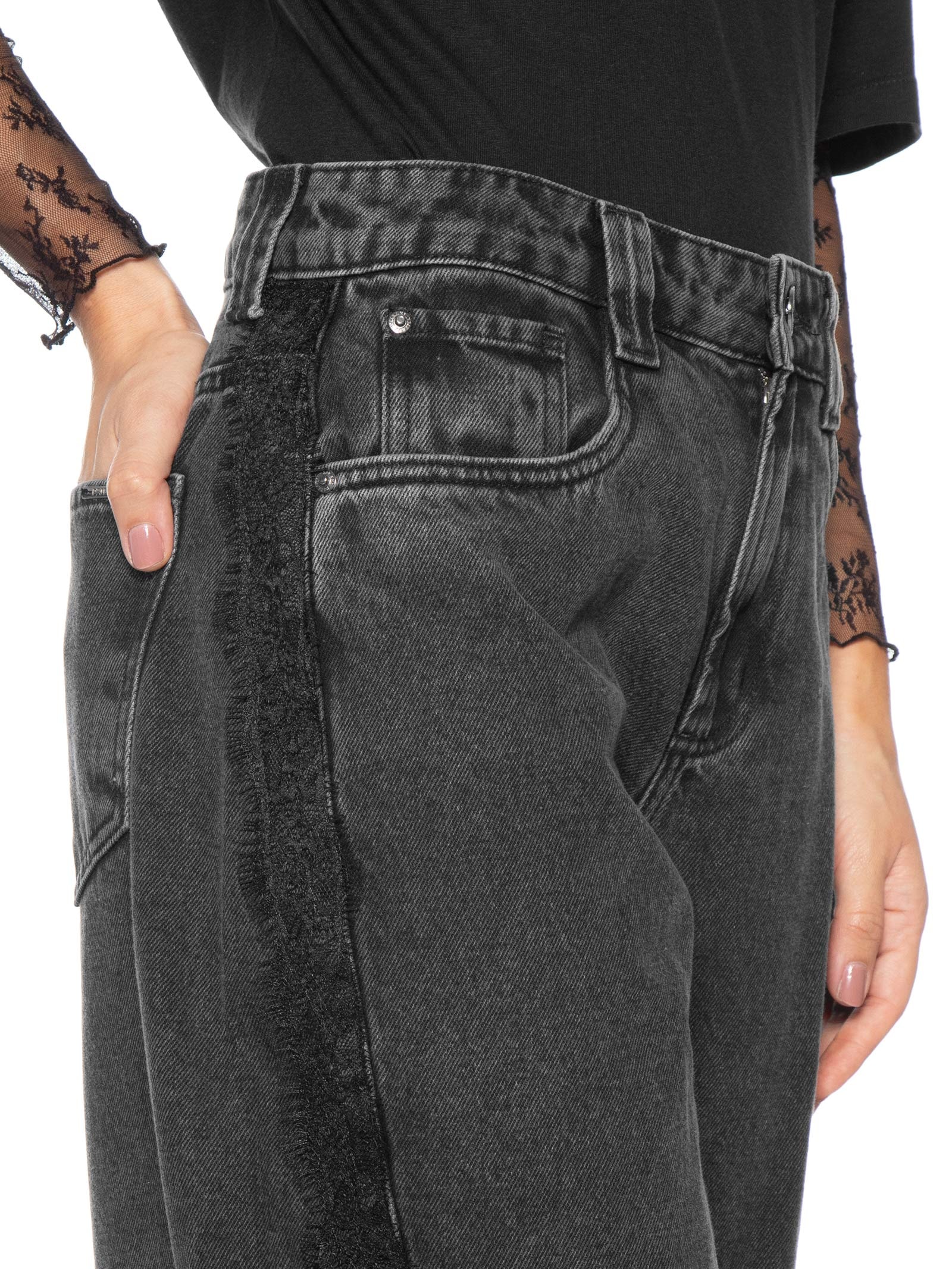 Calça Feminina Alicia Preto P7 Jeans