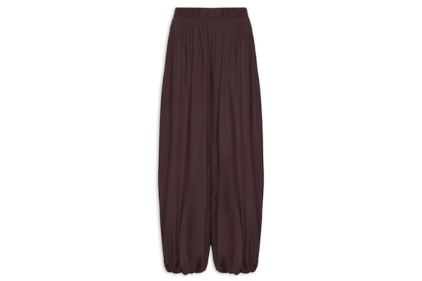 Calça Feminina Alladin Pala Lastex - Marrom