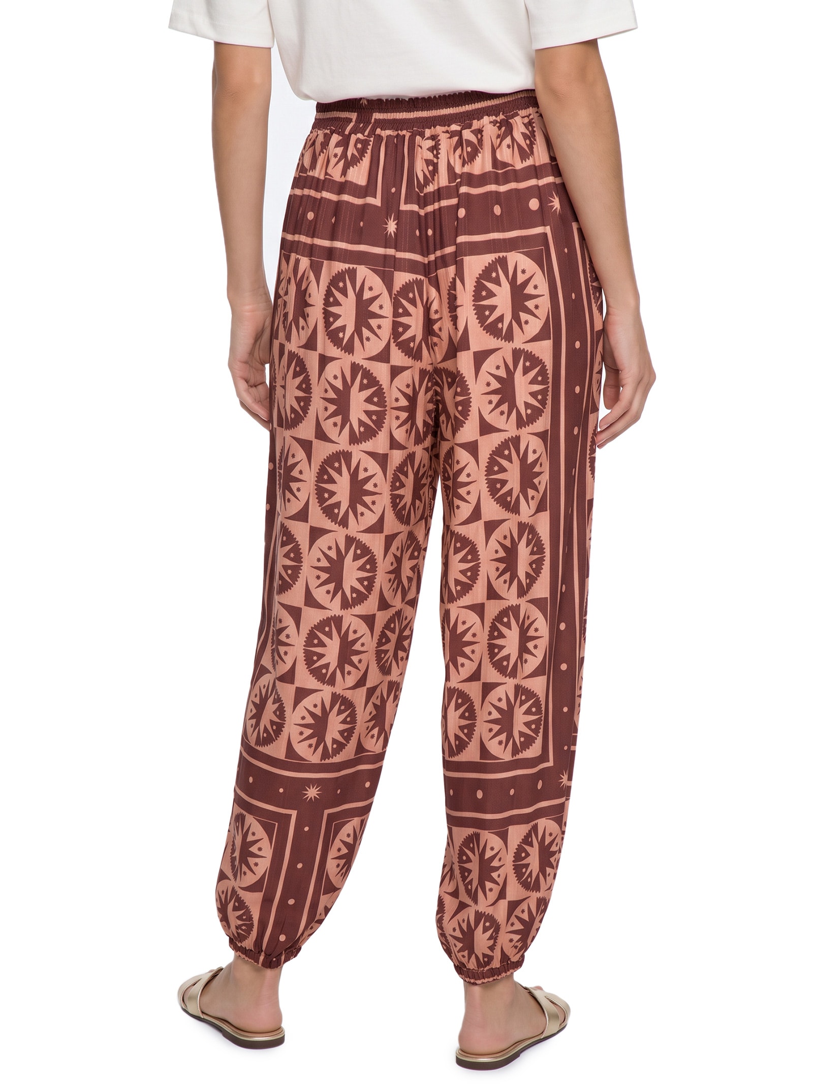 Calça Feminina Alladin – Marrom Cacay
