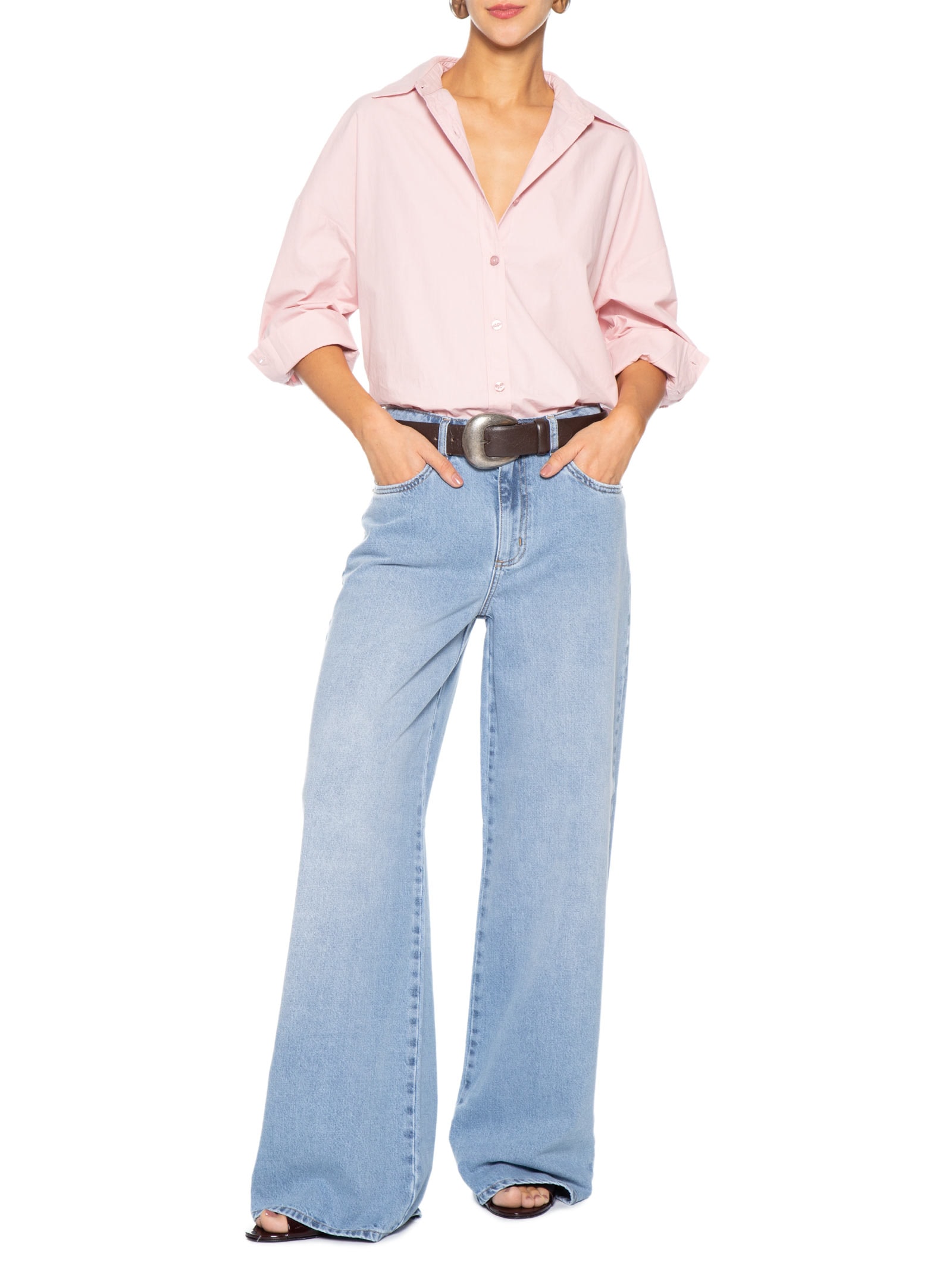 Calça Feminina Amanda Azul P7 Jeans