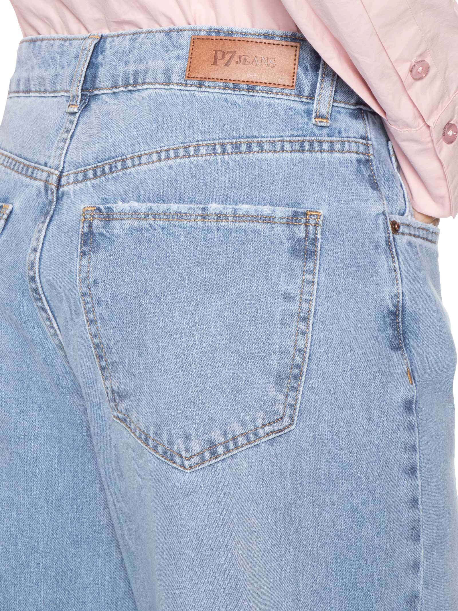 Calça Feminina Amanda Azul P7 Jeans