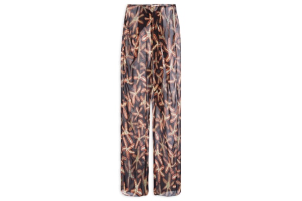 Calça Feminina Amarração Fig Aster Resort - Preto