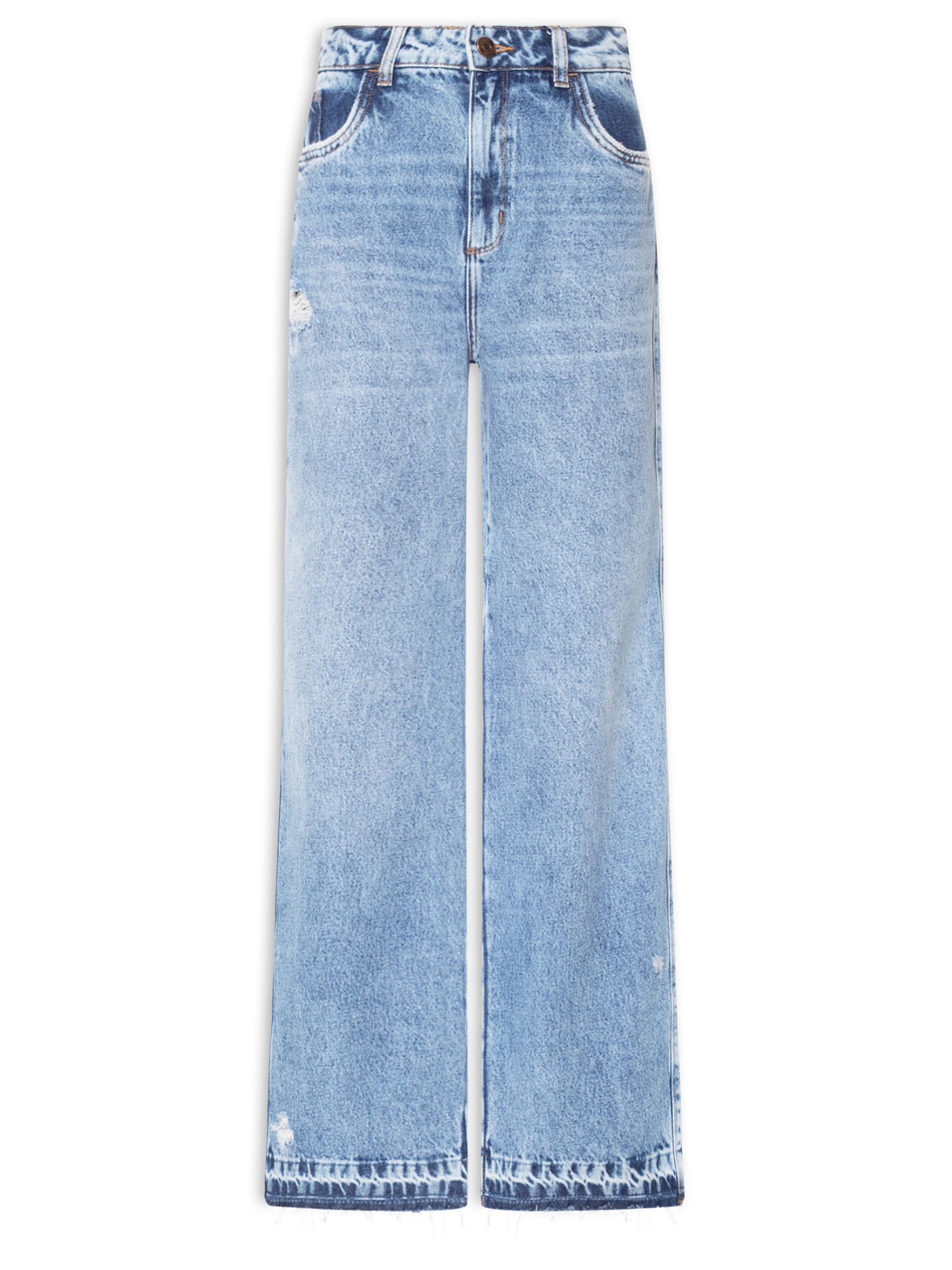 Calça Feminina Ane Azul P7 Jeans