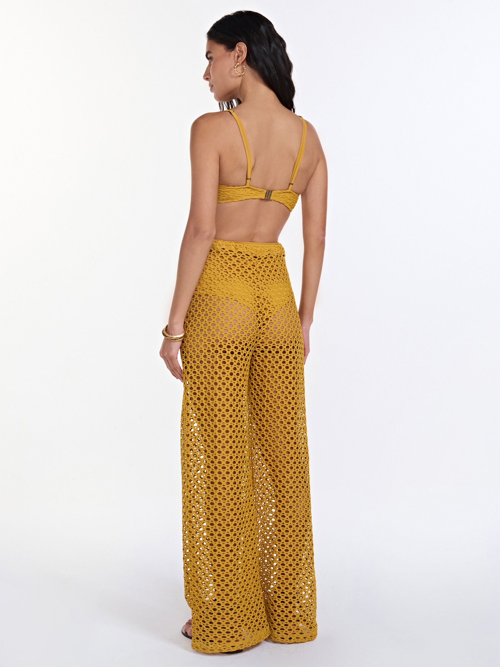Calça Feminina Arabela Amarelo Triya