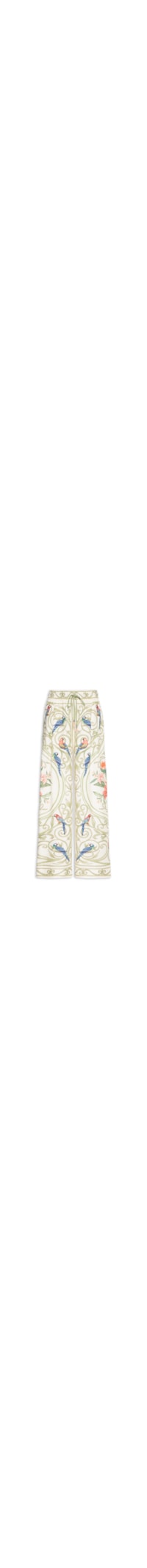 Calça Feminina Arabesco Tropical - Off White