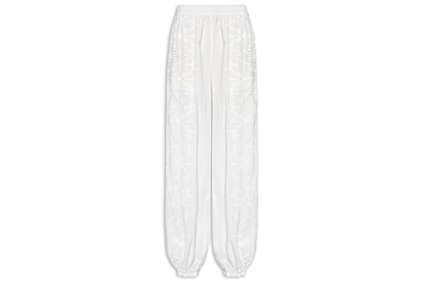 Calça Feminina Artesanal Camafeu - Branco