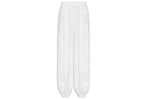 Calça Feminina Artesanal Camafeu - Branco