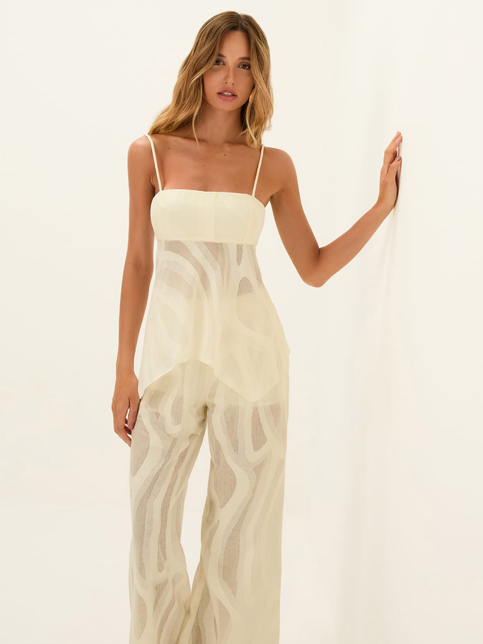 Calça Feminina Avila Branco Vix