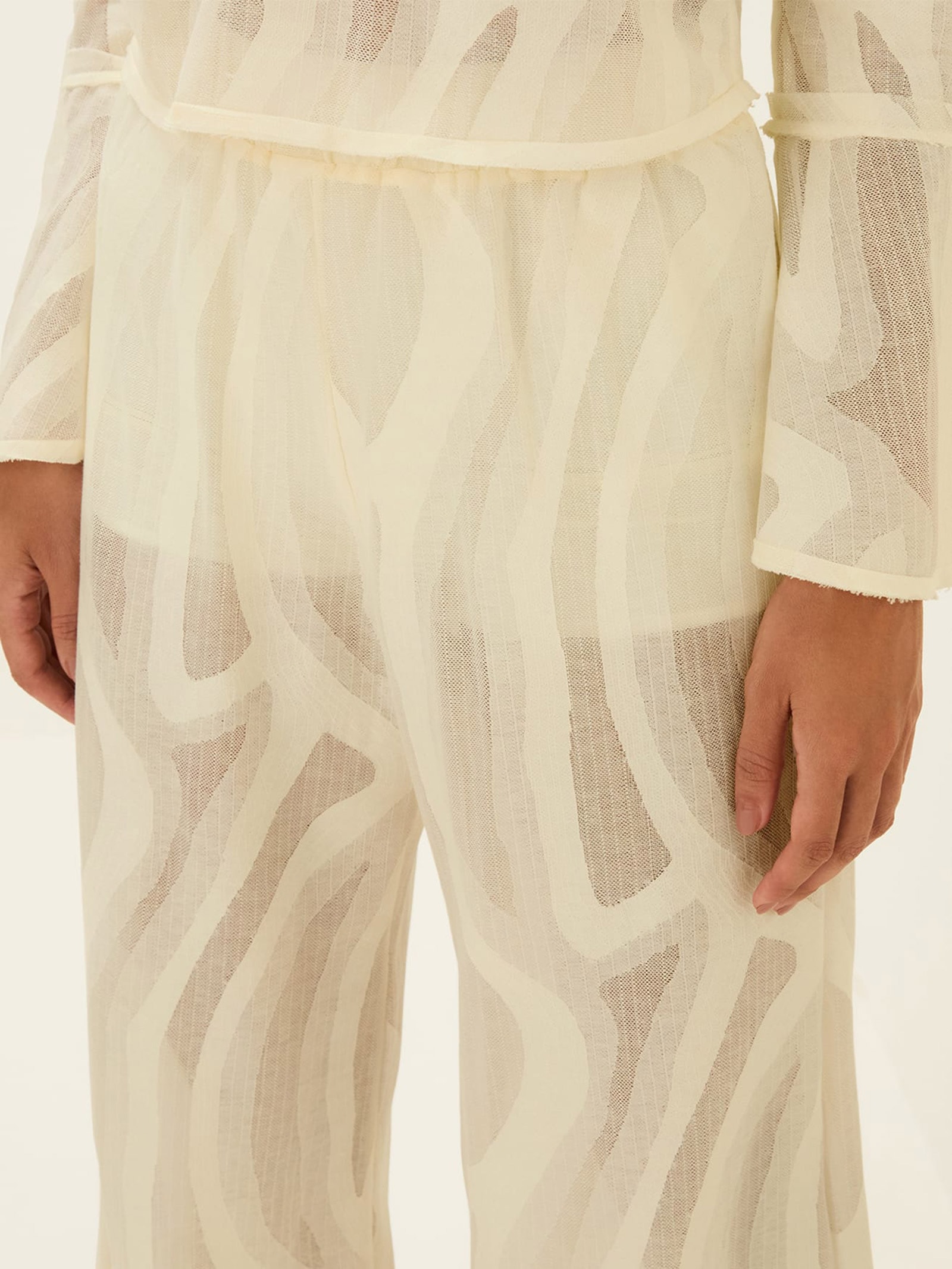 Calça Feminina Avila Branco Vix