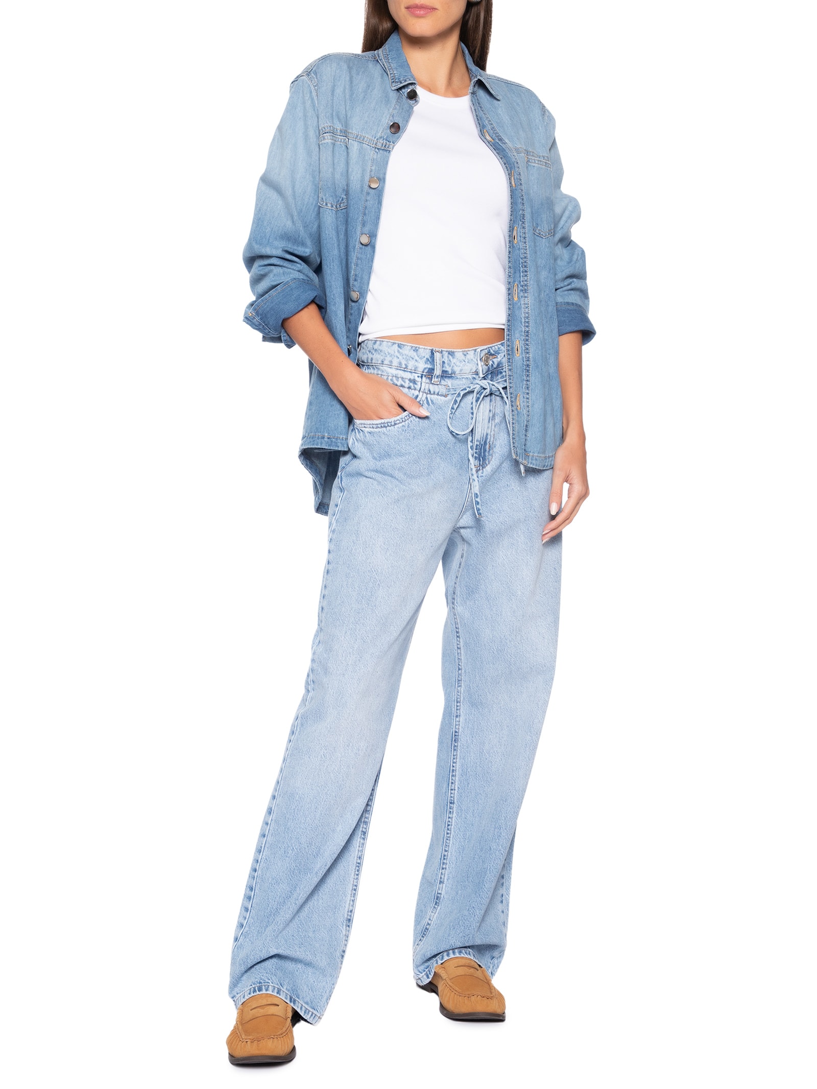 Calça Feminina Ayla Azul P7 Jeans