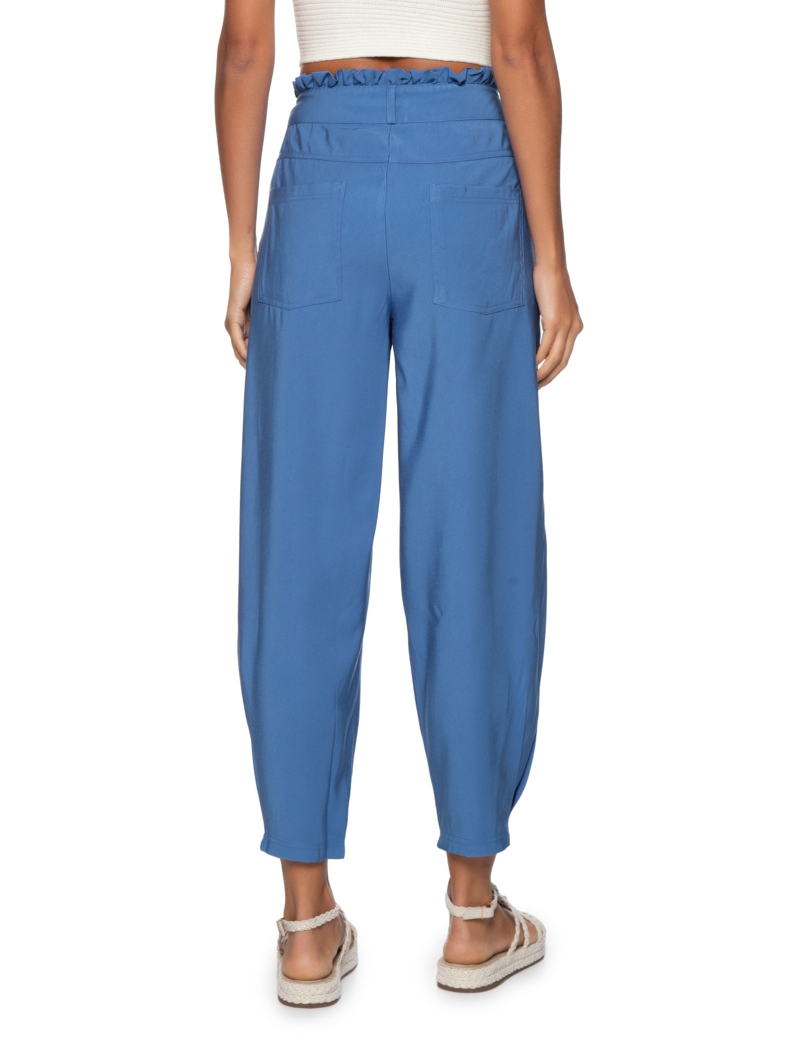 Calça Feminina Azul Dzarm