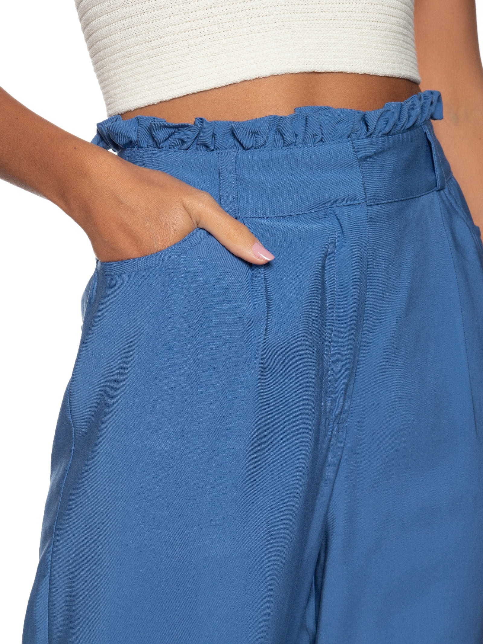 Calça Feminina Azul Dzarm