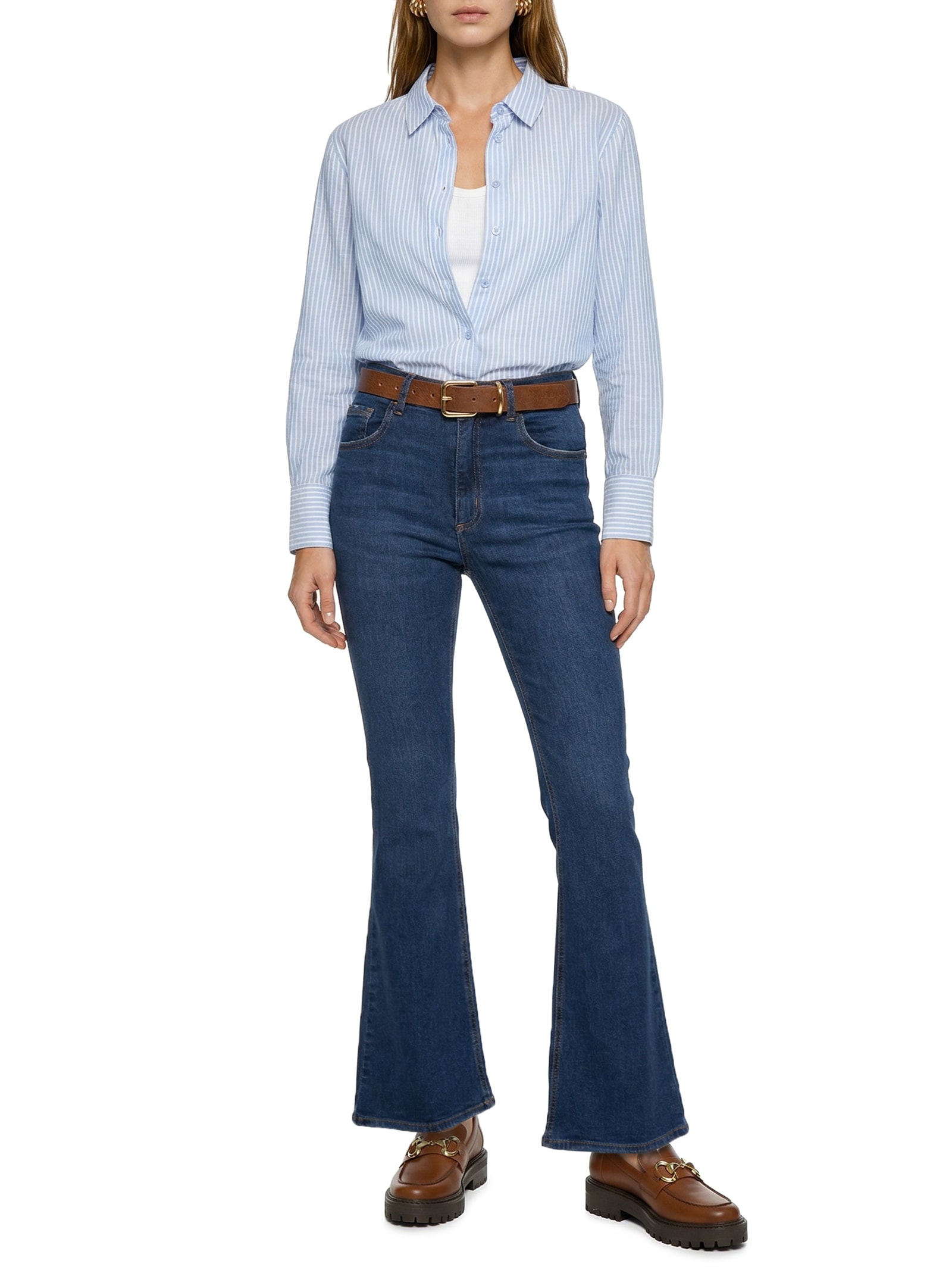 Calça Feminina Azul Hering