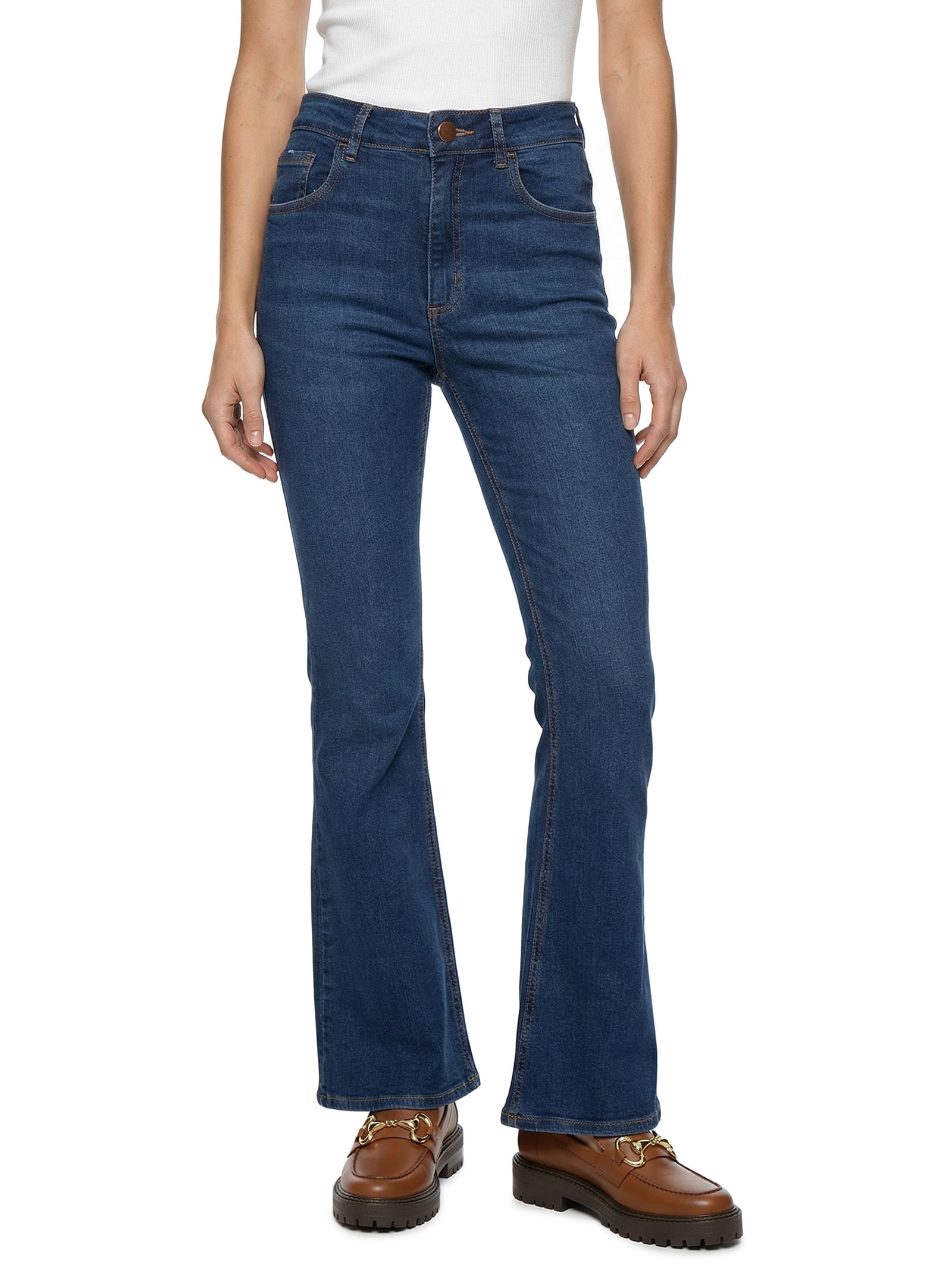 Calça Feminina Azul Hering