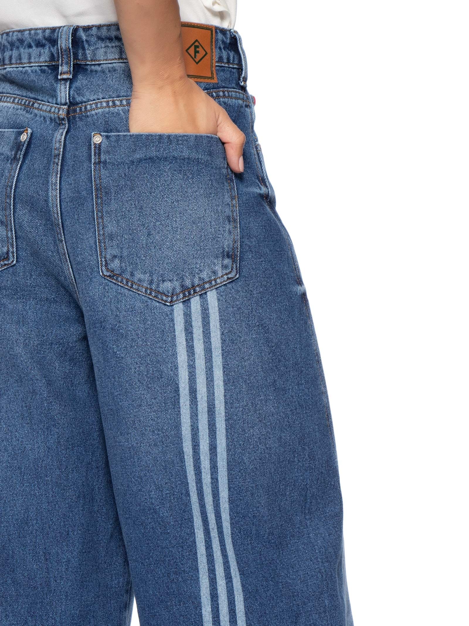 Calça Feminina  Azul Forum + Adidas