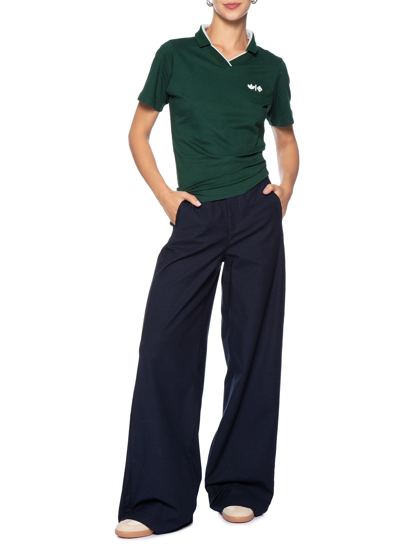 Calça Feminina Azul Forum + Adidas