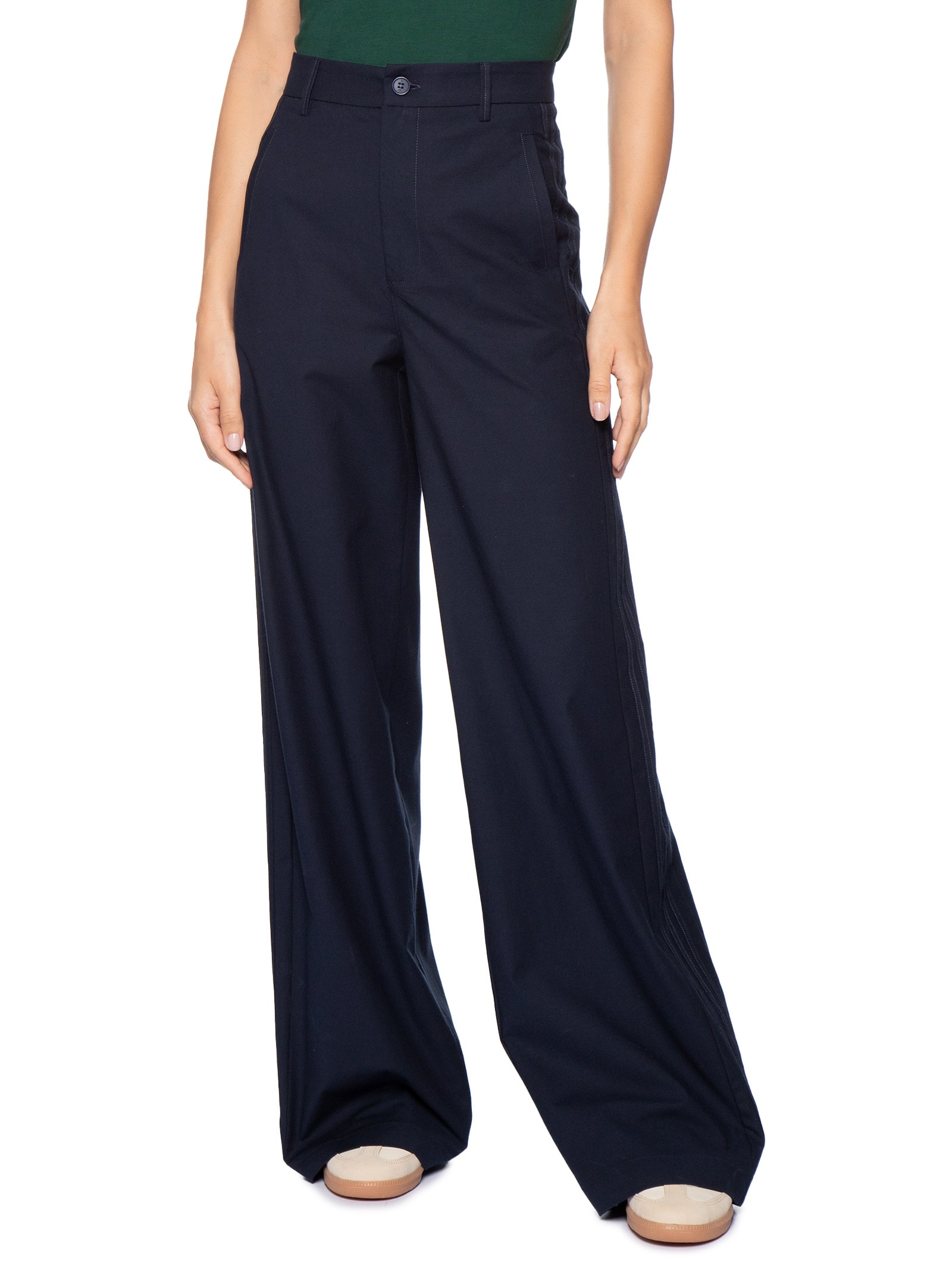 Calça Feminina Azul Forum + Adidas