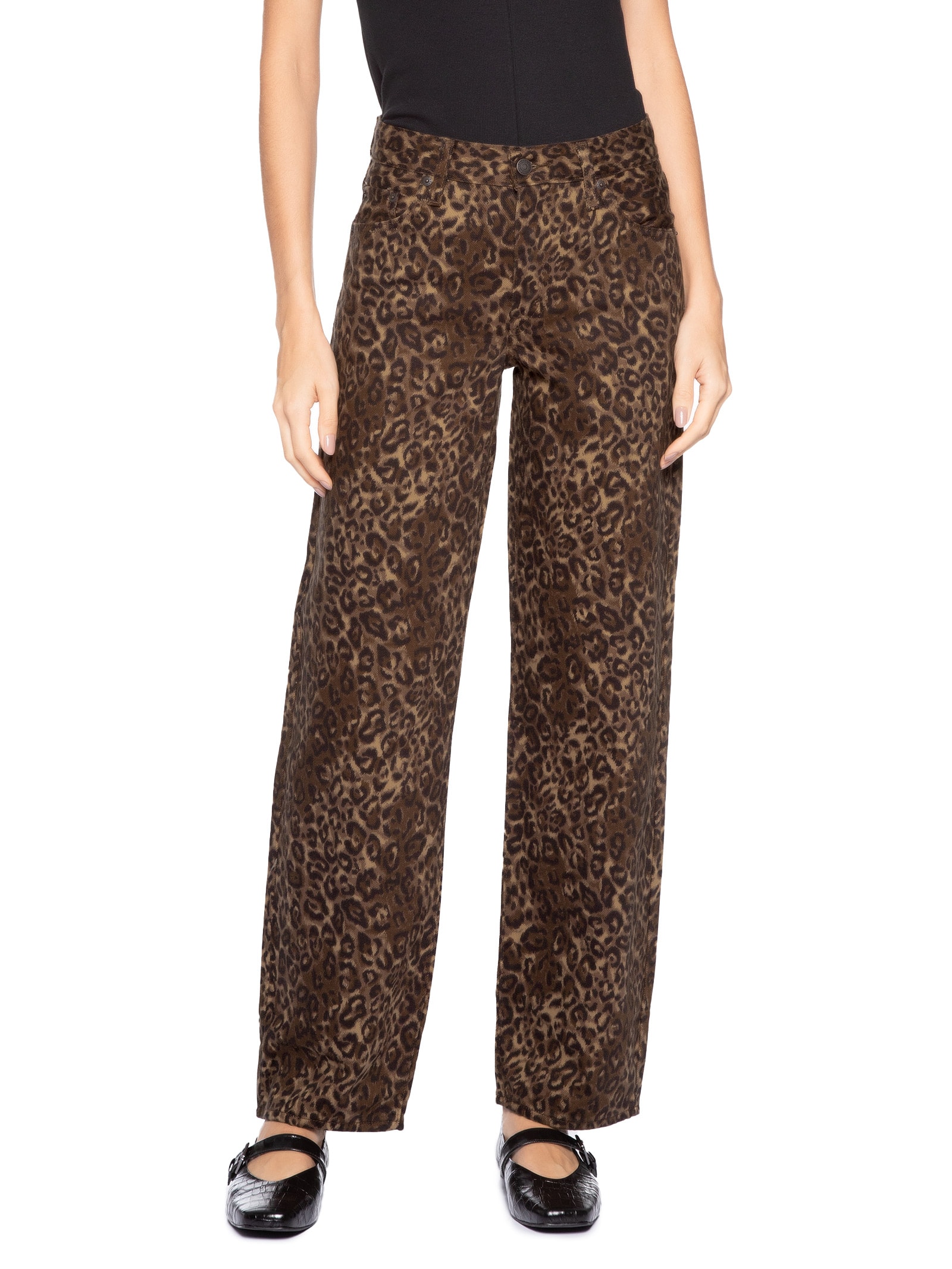 Calça Feminina Baggy Dad Marrom Levi's