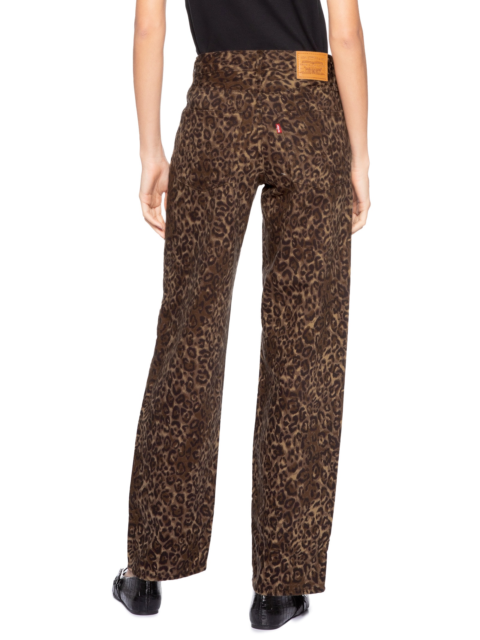 Calça Feminina Baggy Dad Marrom Levi's