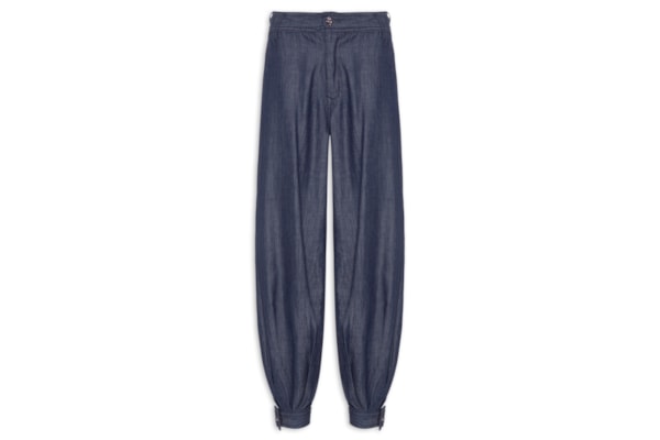 Calça Feminina Baggy Jeans - Azul