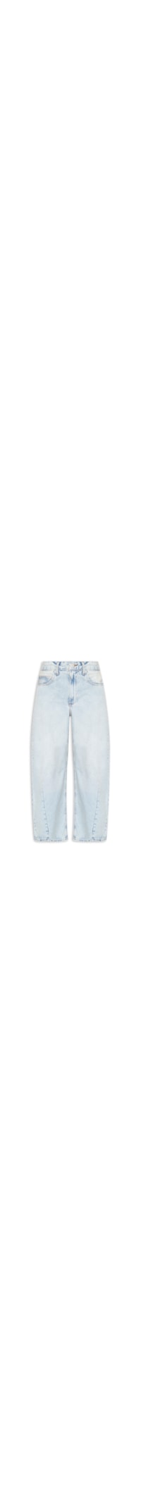Calça Feminina Baggy Jeans - Azul