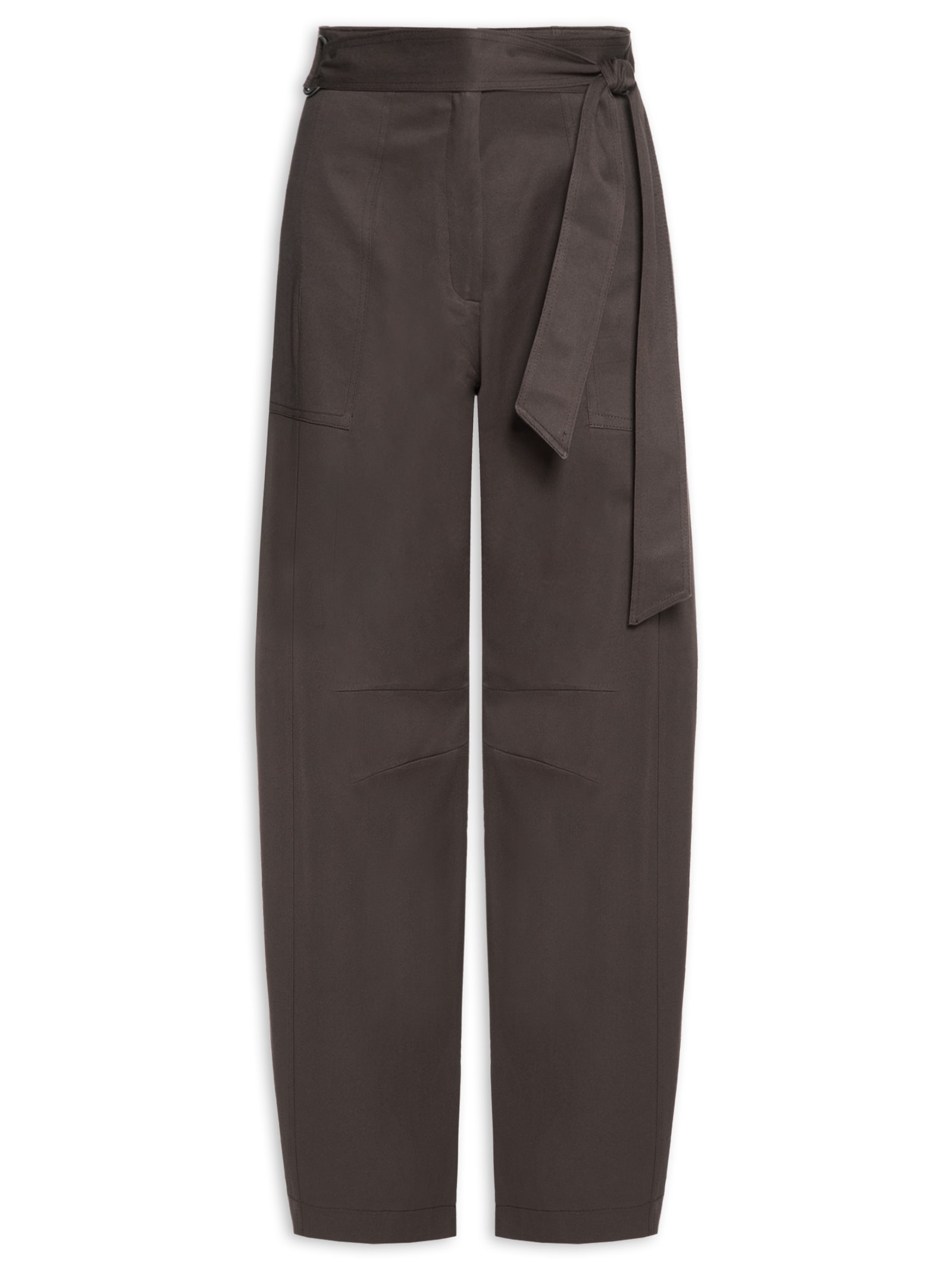 Calça Feminina Ballon Amarração Marrom Animale Jeans