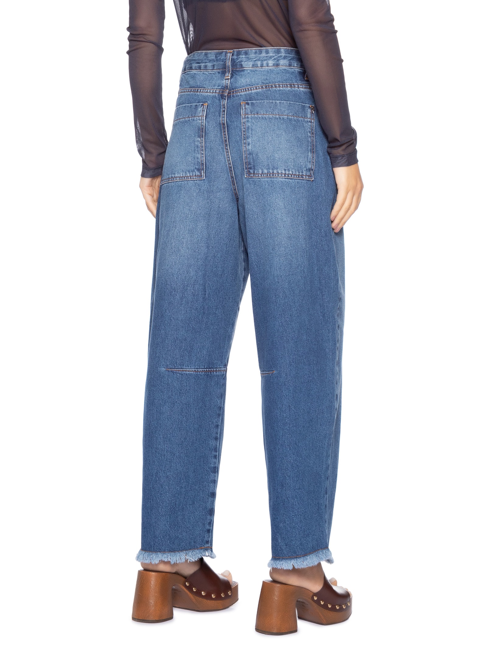 Calça Feminina Ballon Anastasia Azul Le Lis