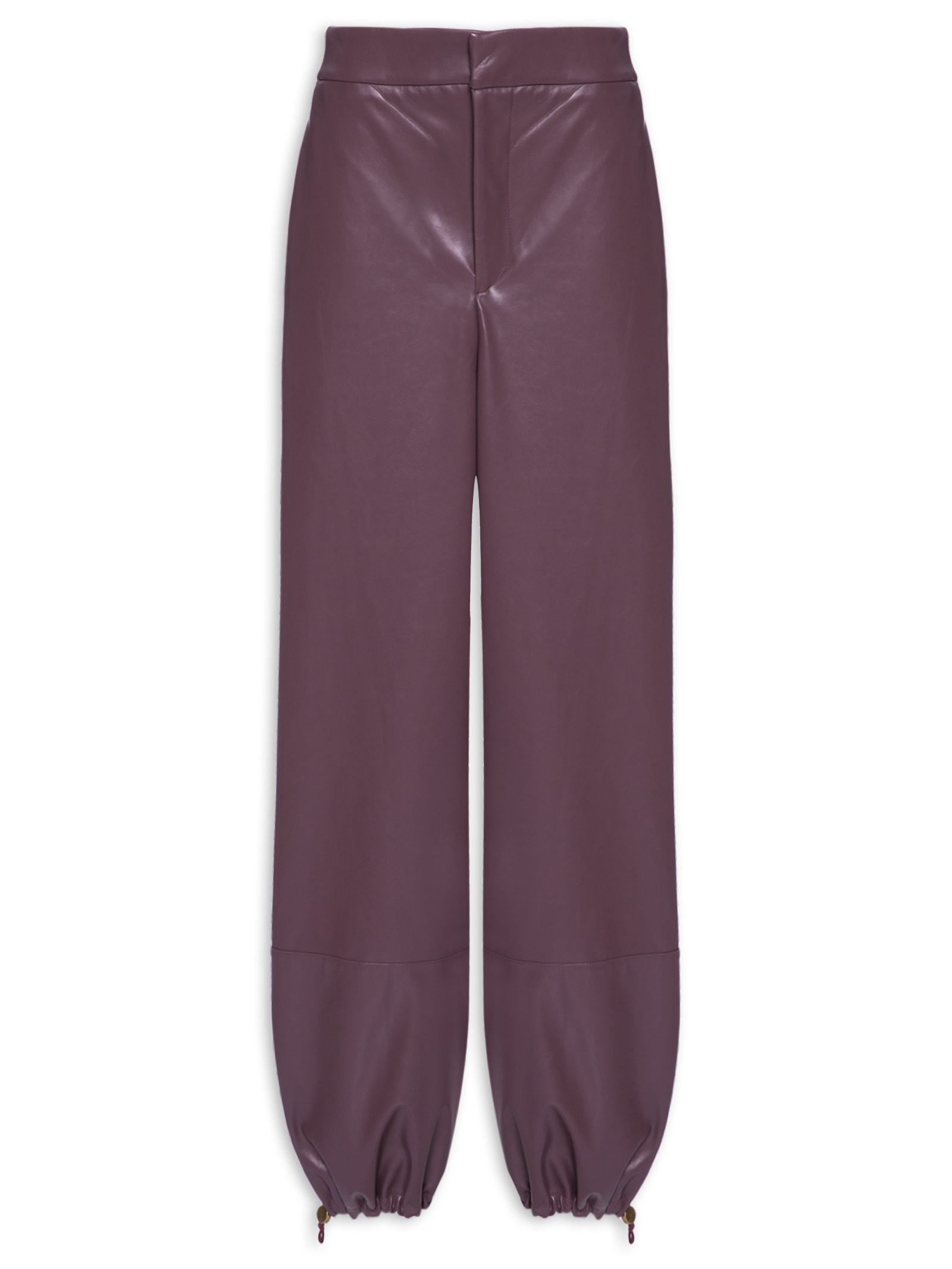 Calça Feminina Ballon Cintura Média Vermelho Lança Perfume