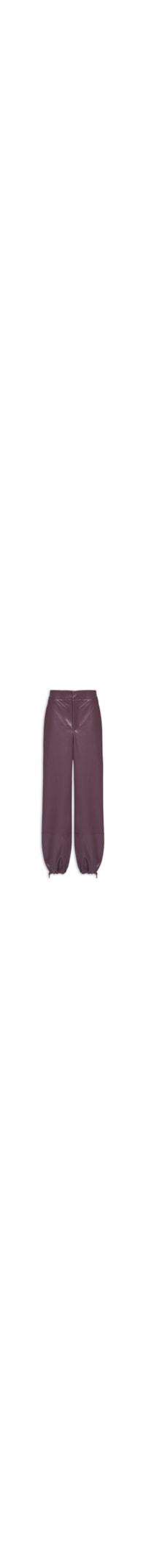 Calça Feminina Ballon Cintura Média - Vermelho